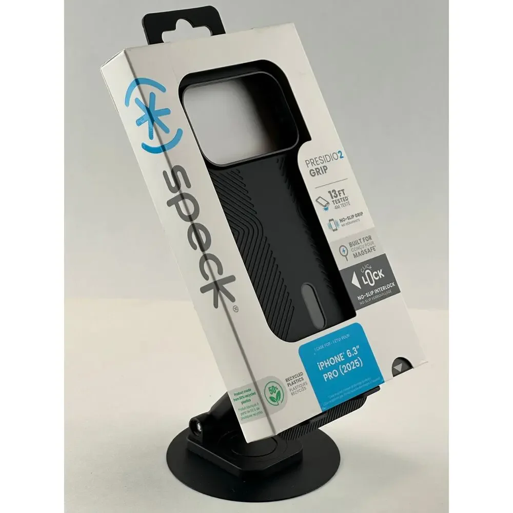 Speck Presidio2 Grip Black MagSafe Case - iPhone 17 Pro NWT MSRP: $55